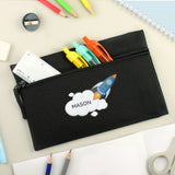 Personalised Rocket Pencil Case