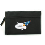 Personalised Rocket Pencil Case