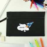 Personalised Rocket Pencil Case