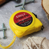 Personalised Beyond Measures Tape Measure