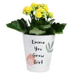 Personalised Abstract Pattern Plant Pot