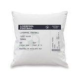 Personalised Football Ticket Cushion