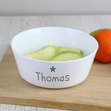 Personalised Name Only Plastic Bowl