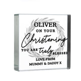 Personalised 'Truly Blessed' Crystal Token