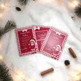 Personalised A Magical Hello Elf Letter | Gingham Elf Christmas Letter | Custom Name Print | Kids Elf Gift