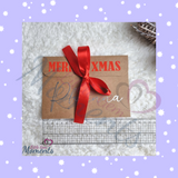 Personalised Christmas Gift Money Envelopes
