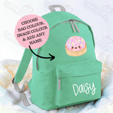 Custom Kawaii Dumpling School Bag