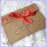 Personalised Christmas Gift Money Envelopes