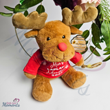 Personalised Lapland Adventure Reindeer Teddy Bear Keepsake