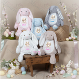 Personalised My Very First Easter Bunny Teddy. Custom Keepsake 1st Easter Bunny Plush