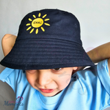 Personalised Kids Summer Sun Bucket Hat