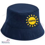 Personalised Kids Summer Sun Bucket Hat