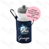Personalised Football School Water Bottle