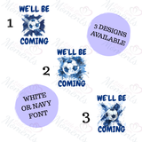 We'll Be Coming Bucket Hat - Scotland Football World Cup Hat - Design 1
