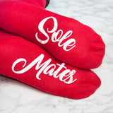 Personalised Sole Mates Romantic Socks