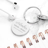 Personalised Bridal Party Keyring