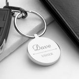 Personalised Wedding Party Keyring