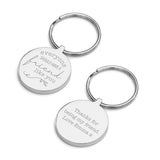 Personalised Wonderful Friend Keyring