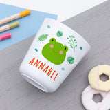 Personalised Kids Jungle Animal Plastic Dining Set
