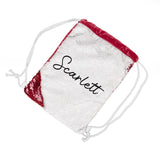 Personalised Kids Hidden Message Sequin Bag - Red