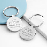 Personalised Bridal Party Keyring
