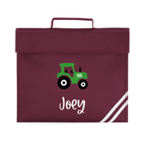 Personalised Tractor Book Bag