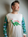 Personalised Christmas Dinosaur Pyjamas - Children & Adults Sizes