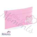 Personalised School Pencil Case With Name And Initial