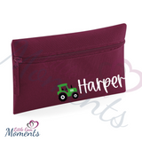 Personalised Tractor Pencil Case
