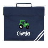 Personalised Tractor Book Bag