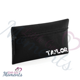 Personalised School Pencil Case with Dinosaur Font