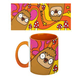 Groovy Sloth Orange Inside Mug