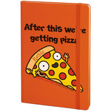 Pizza Orange Notebook