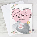 Personalised 1st Mother's Day Mama Bear Card