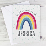 Personalised Rainbow Card