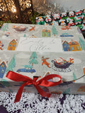 Personalised Magic of Christmas Gift Box/Christmas Eve Box with Red Ribbon