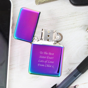 Personalised Rainbow Lighter