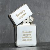 Personalised Name Silver Lighter 2