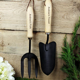 Personalised Fork and Trowel Garden Set