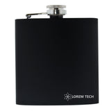 Bespoke Design Black HipFlask