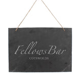 Bespoke Design Engraved A4 Slate Sign
