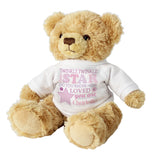 Personalised Teddy Twinkle Twinkle Pink