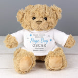 Personalised Star Free Text Teddy Bear