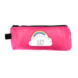Personalised Pink Rainbow Pencil Case