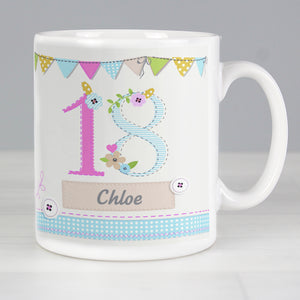 Personalised Birthday Craft Mug