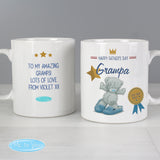 Personalised Me to You Slippers Mug Front and Back