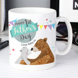 Personalised 1st Father's Day Daddy Bear Mug Lifestyle Image 2