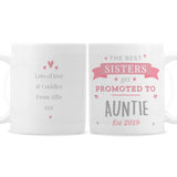 Personalised Promoted To... Pink Mug