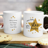 Star Teacher Mug Christmas Gift