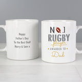Personalised No1 Rugby Player Mug Main Image